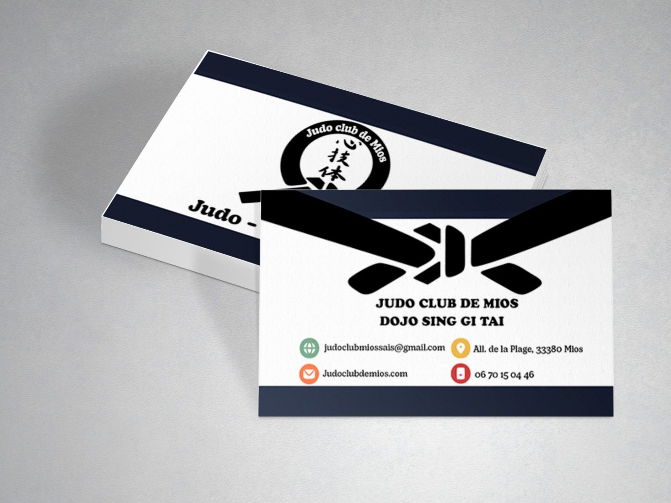 Conception graphique de carte de visite