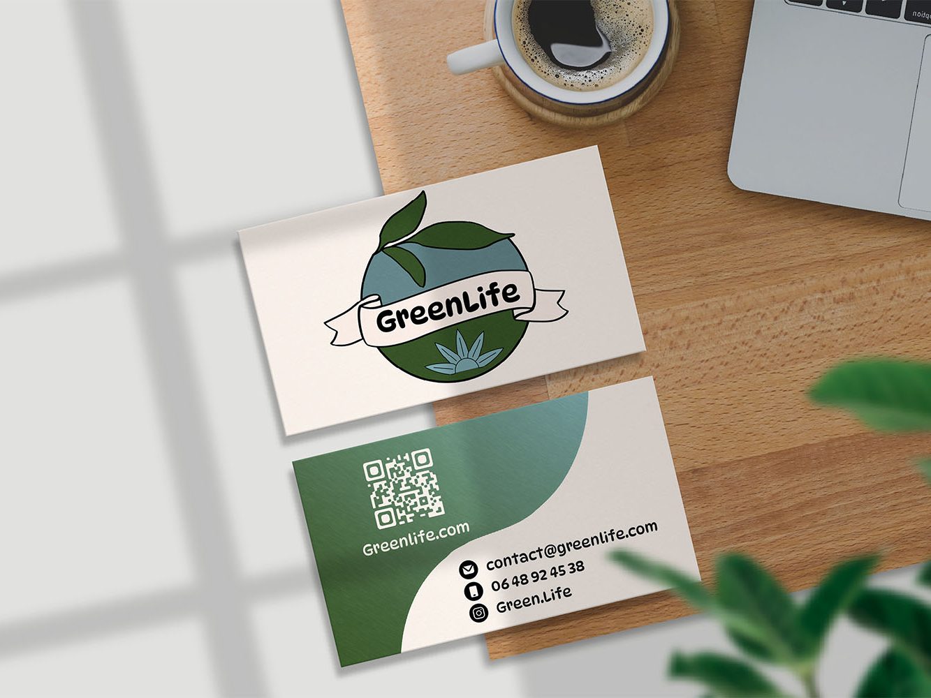 Conception graphique carte de visite